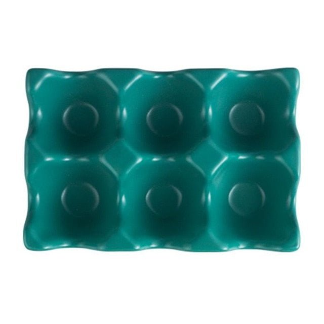 Designeräggställ i keramik – Elegant pastellfärgad organisatör för bänkskivor och kylskåp