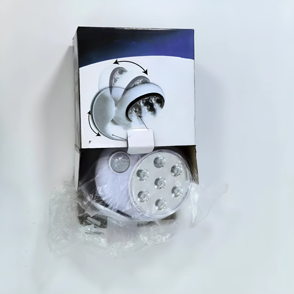Trådlös utomhuslampa med rörelsesensor – LED-säkerhetsbelysning för hemmabruk