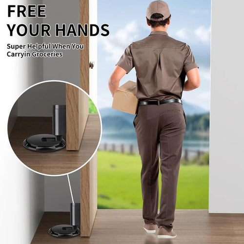 Borrfri dörrspärr – Justerbart halkskydd för hem och kontor