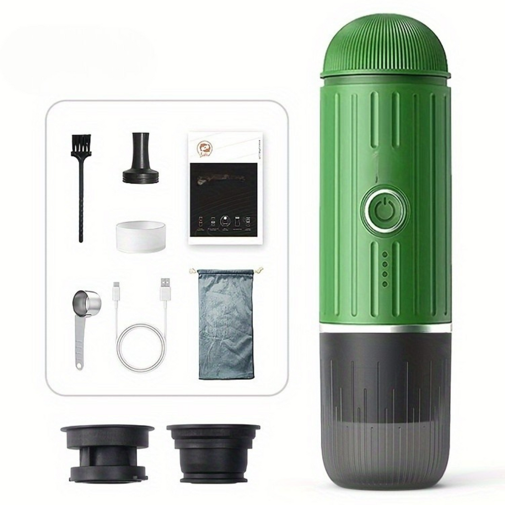 Bärbar USB-espressomaskin – Kompakt resemaskin för hem och kontor