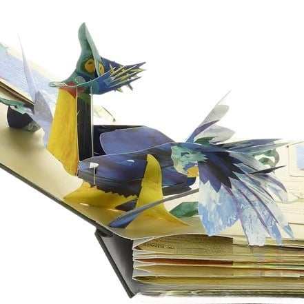 Interaktiv dinosaurie 3D-berättelsebok – Res genom jättarnas tidsålder