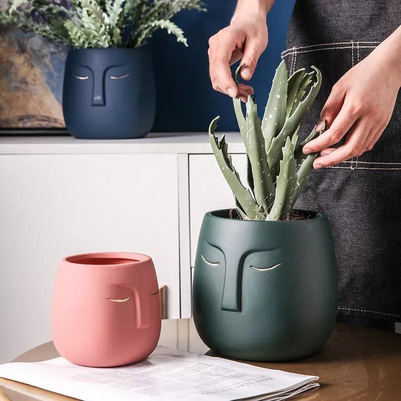 Keramisk Modern Dreaming Face Planter