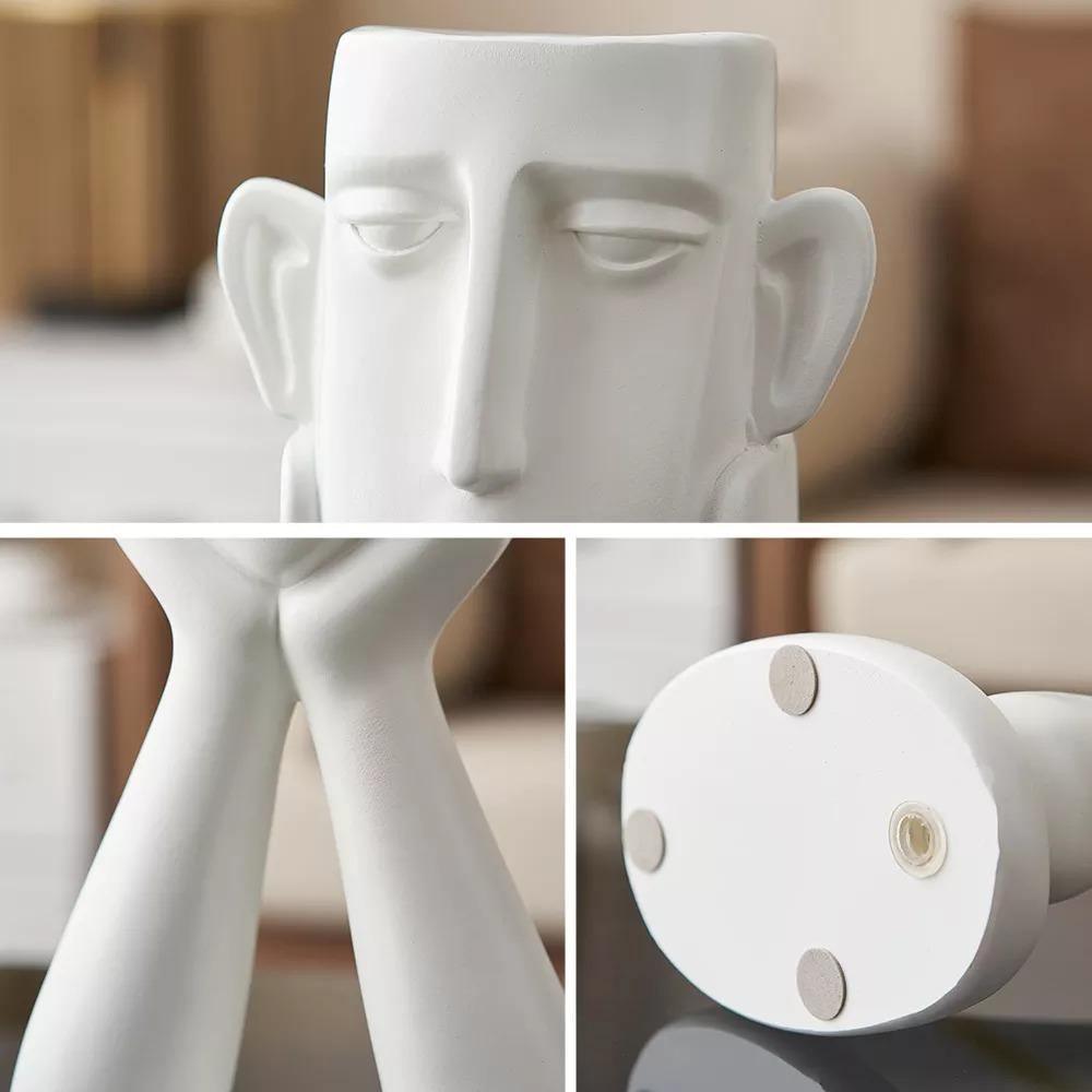 Känslomässiga uttryck Planter Sculpture Trio