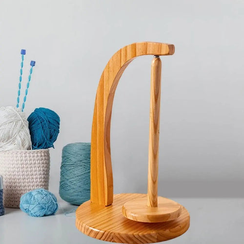 Bordsgarnslindare – Träorganisatör för stickning av trasselfritt garn