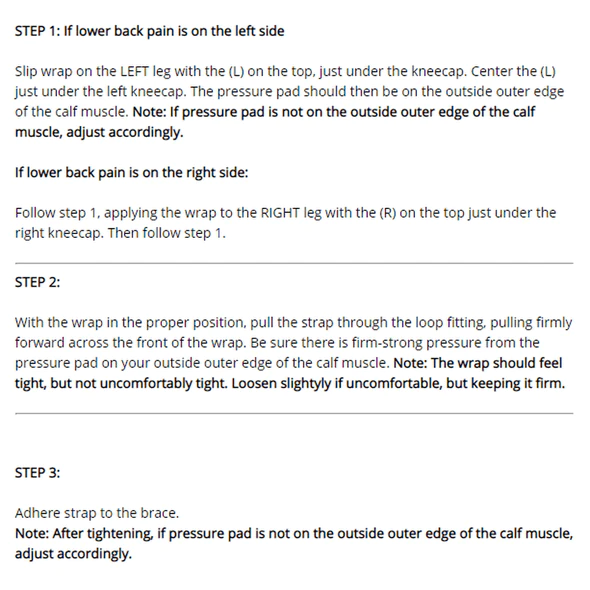 Ischiasstöd – Kompressionshylsa för nedre delen av ryggen och benen för lindring av nervsmärta