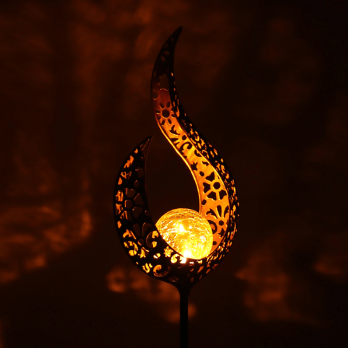 BlazeGlow Solar Torch Lights – Strålande lågor för din utomhusoas