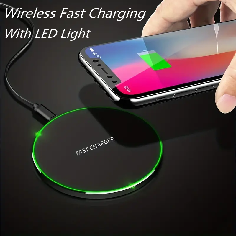 30W trådlös laddare - Ultrasnabb laddningsplatta för iPhone och Android