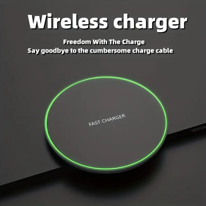 30W trådlös laddare - Ultrasnabb laddningsplatta för iPhone och Android