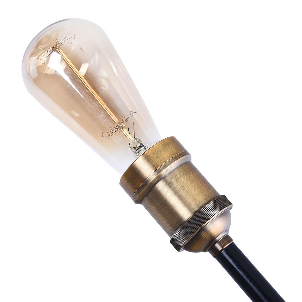 Modern vägglampa för hemmet - Elegant svart linjär design med flera ljuskällor