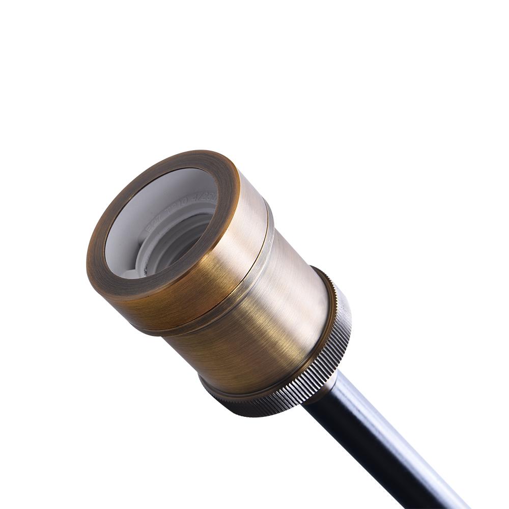 Modern vägglampa för hemmet - Elegant svart linjär design med flera ljuskällor