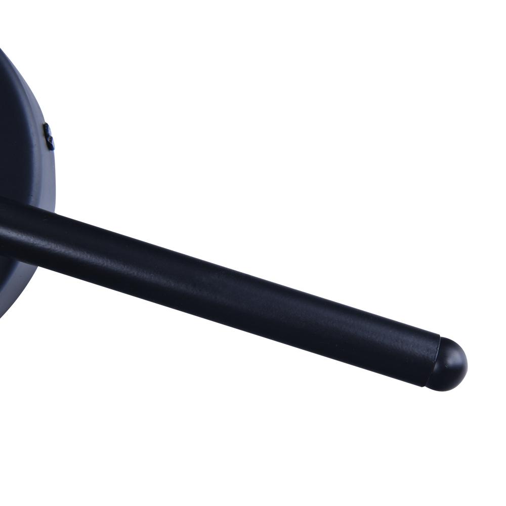 Modern vägglampa för hemmet - Elegant svart linjär design med flera ljuskällor