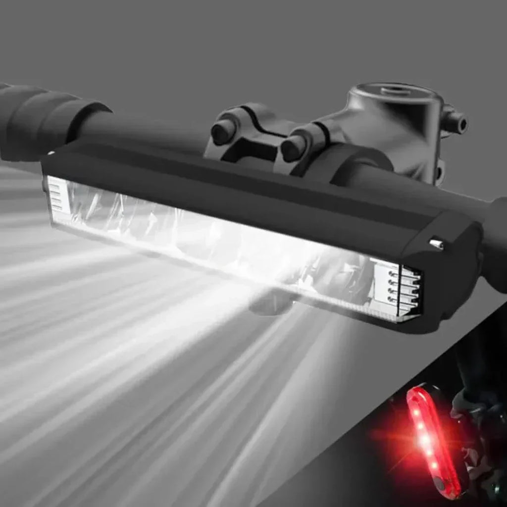 Högpresterande LED-cykellampa – 1400 lumen USB-uppladdningsbar framlampa för säker nattcykling