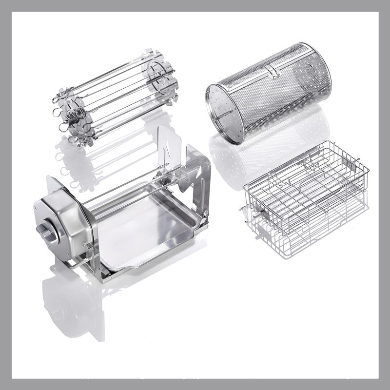 360° roterande airfryer-korg för jämn krispighet - stekbur för flera livsmedel