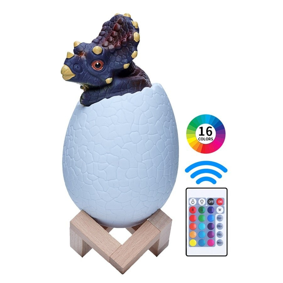 Dinosauri sänglampa för barn – rolig och mysig nattlampa