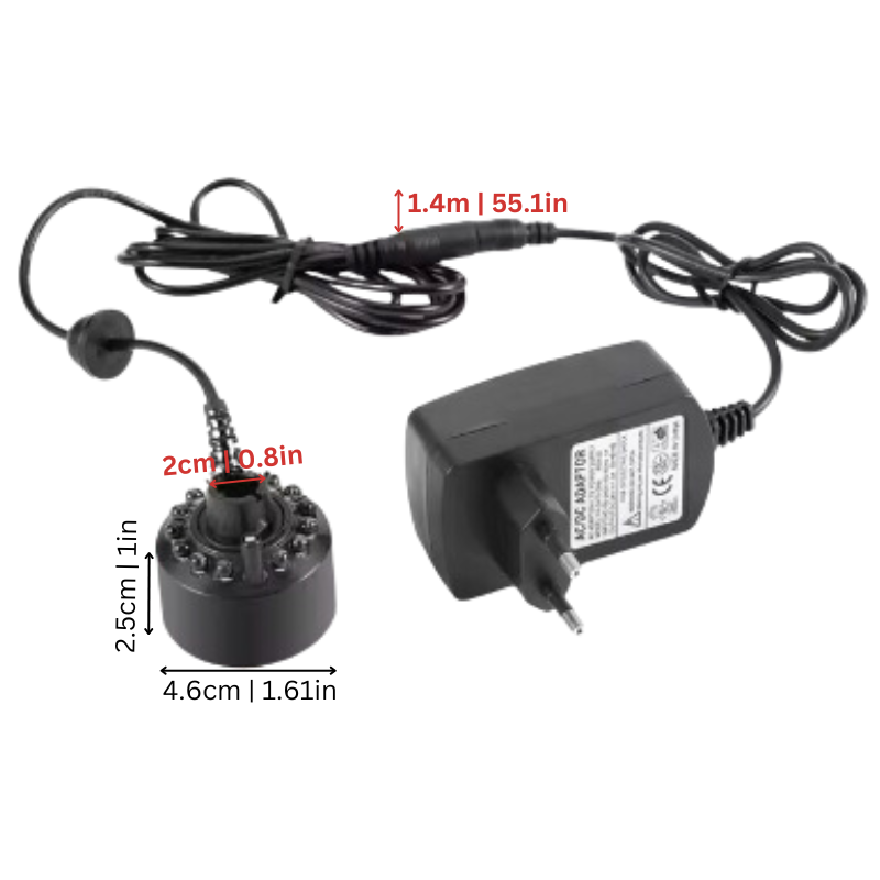 Mystic Mist Maker – LED-dimmaskin för kusliga Halloween-effekter
