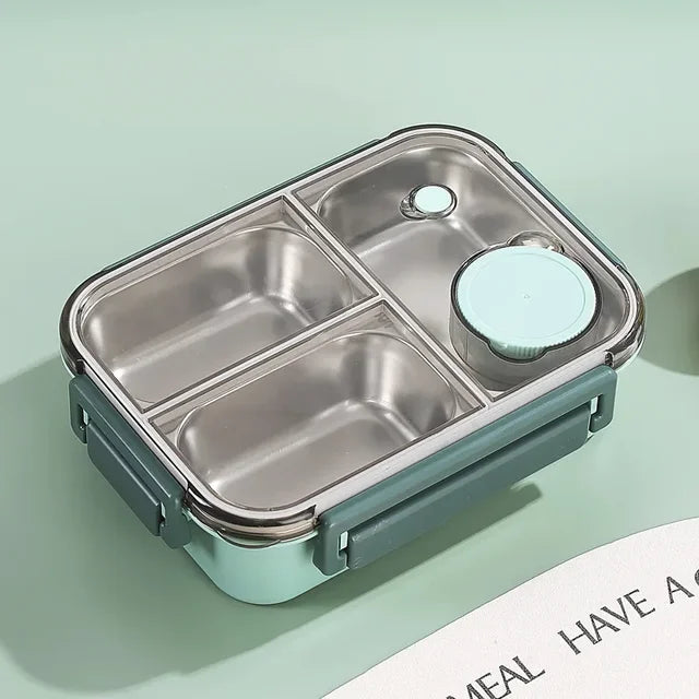 Bärbar läckagesäker matlåda – Återanvändbar lunchbehållare för skola och kontor