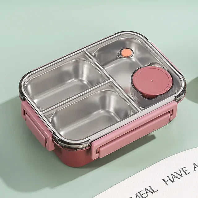 Bärbar läckagesäker matlåda – Återanvändbar lunchbehållare för skola och kontor
