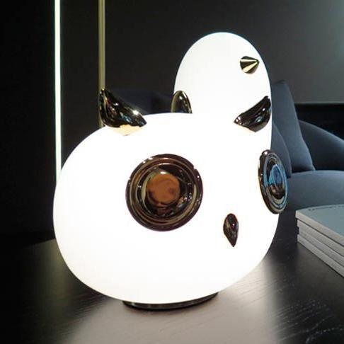 Söt LED-skrivbordslampa för husdjur – Rolig och dekorativ arbetsplatslampa