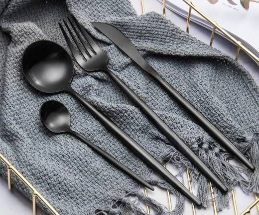 Minimalistiskt bestickset