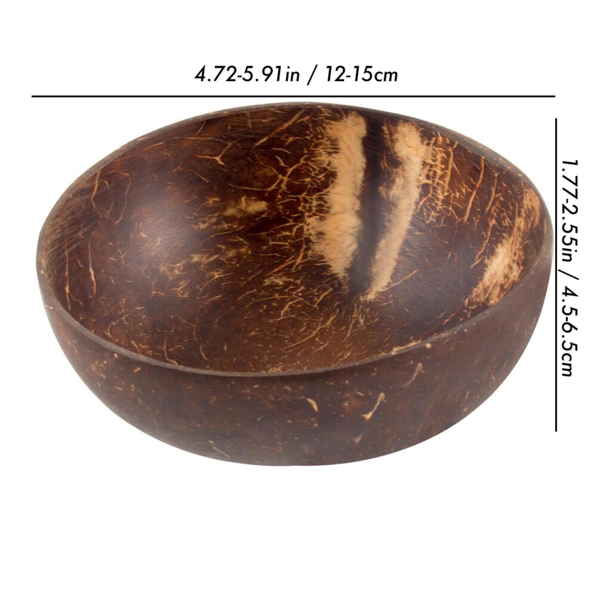 Miljövänlig kokosskål med bambusked – Naturligt veganskt porslin för hållbar matlagning