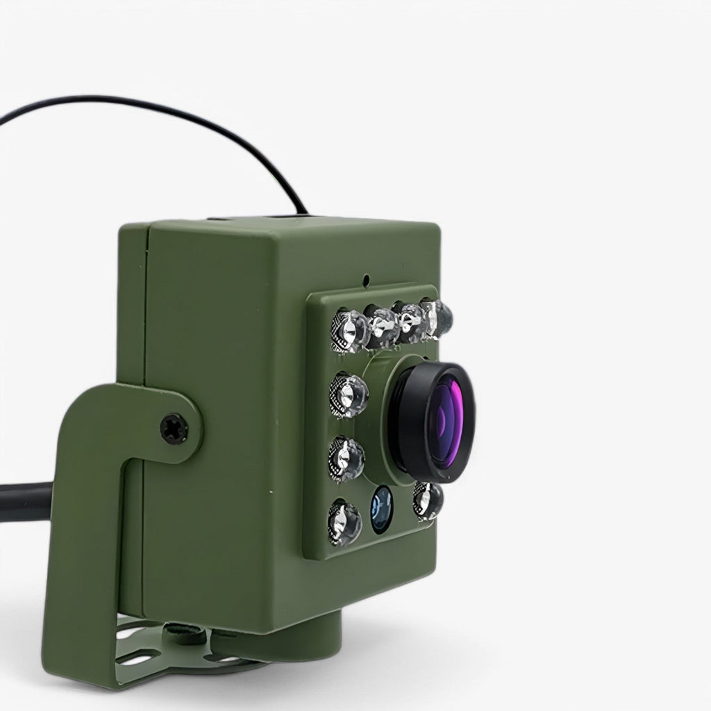Minifågelkamera för utomhusbruk 1080p HD – Väderbeständig WiFi-övervakning med nattseende