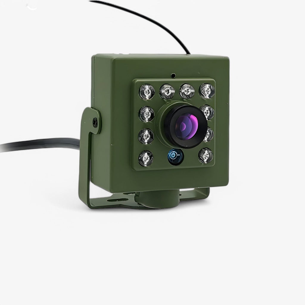 Minifågelkamera för utomhusbruk 1080p HD – Väderbeständig WiFi-övervakning med nattseende