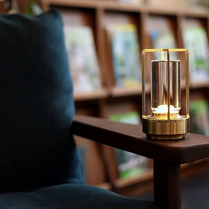 Lyxig och elegant trådlös bordslampa