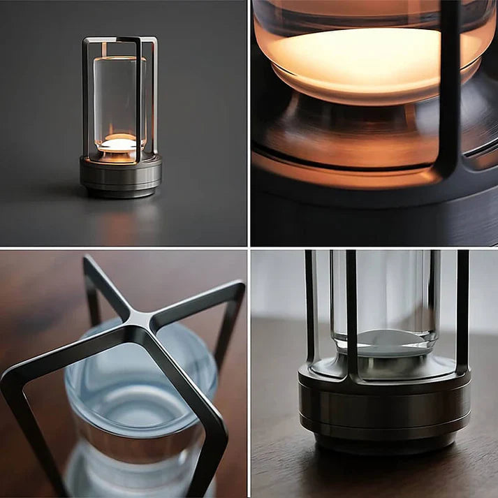 Lyxig och elegant trådlös bordslampa