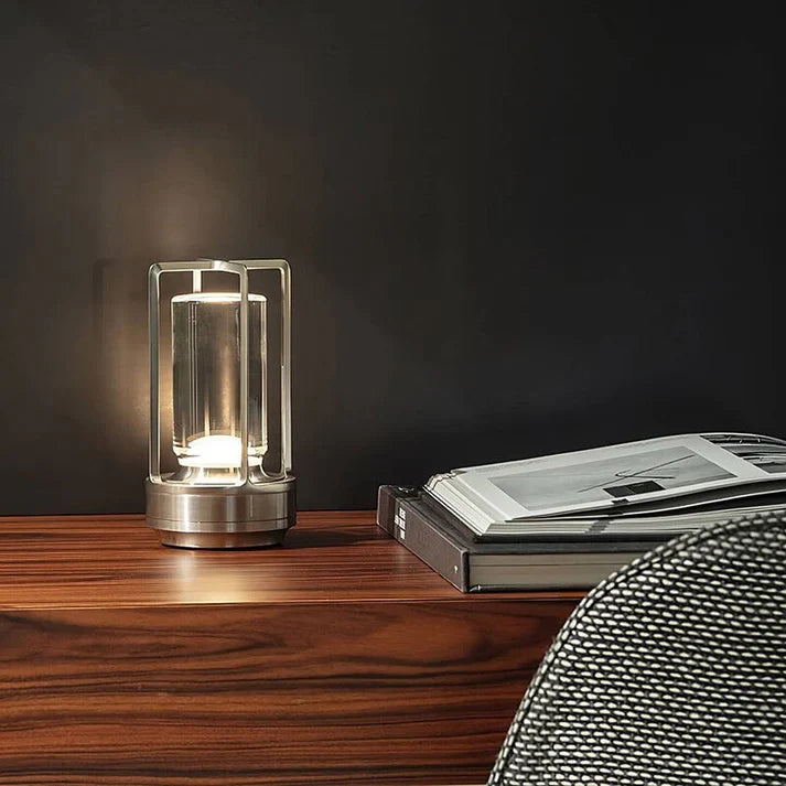 Lyxig och elegant trådlös bordslampa