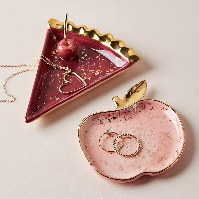 Körsbärspaj & Äppelkeramiskt fat