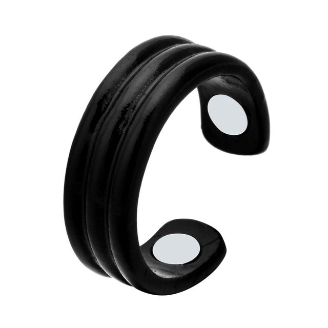 Magnetisk akupressurring – Naturlig snarklindring och sömnhjälp