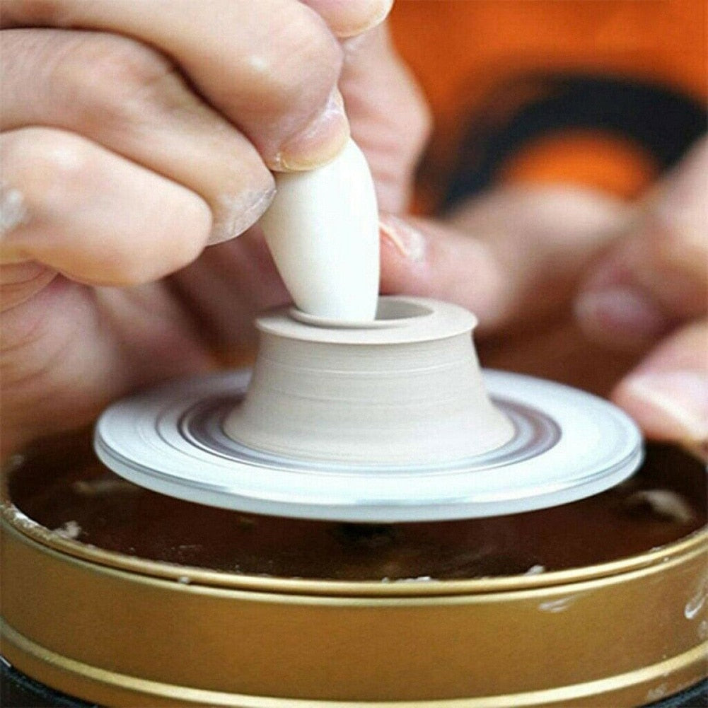 ClayCrafter – Mini elektrisk keramikhjul | Bärbar gör-det-själv-keramisk hantverksmaskin