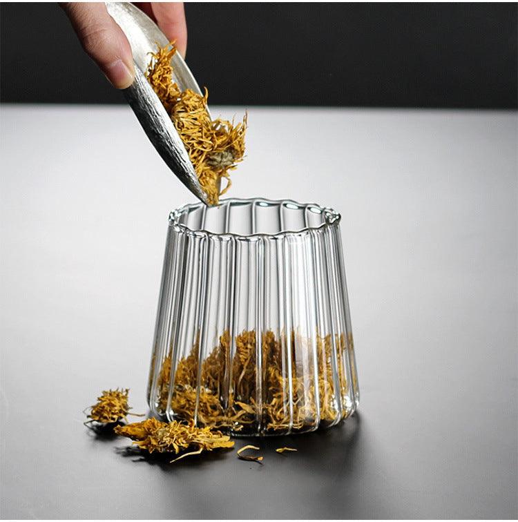 Charm Wave Glasförvaringsbehållare med lock