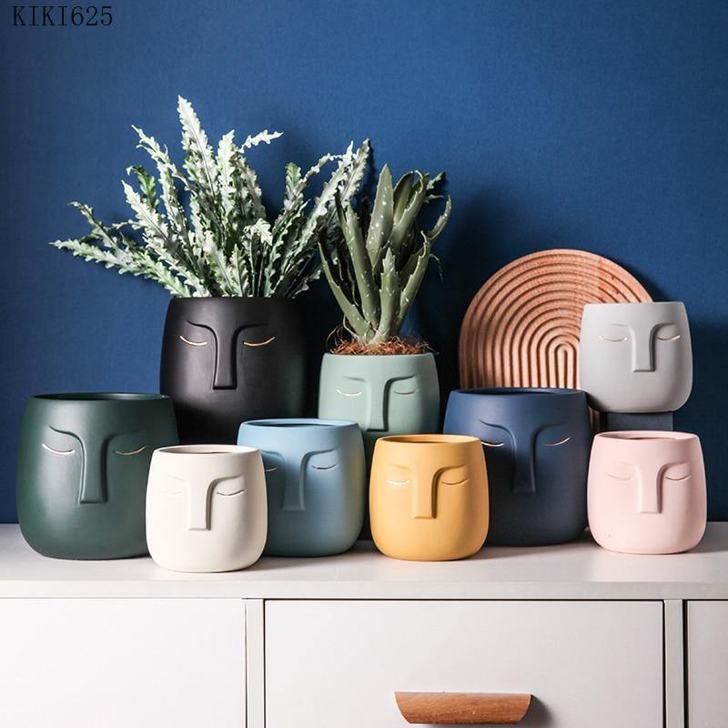 Keramisk Modern Dreaming Face Planter