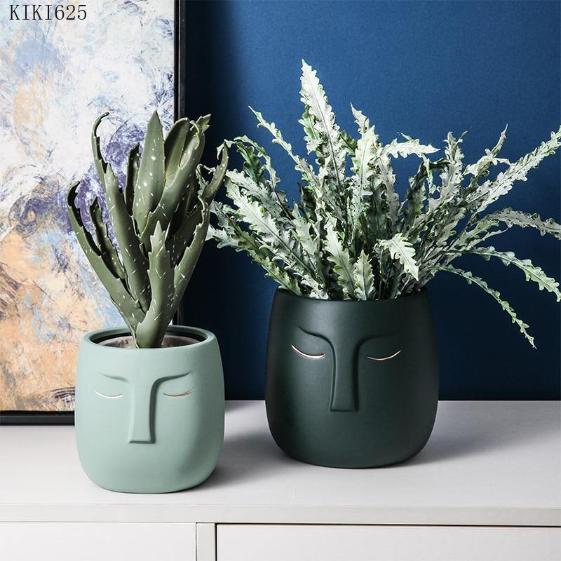 Keramisk Modern Dreaming Face Planter
