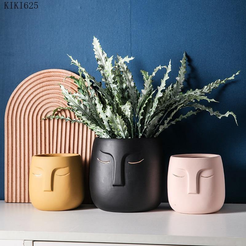 Keramisk Modern Dreaming Face Planter