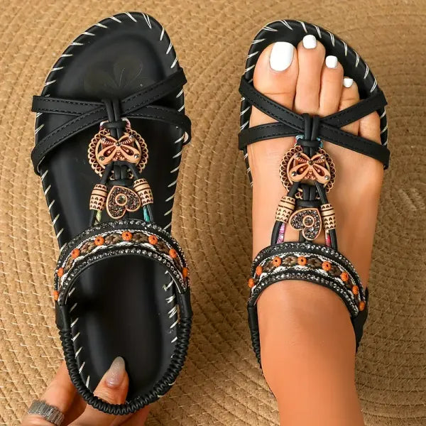 Slip-on Boho Flats för kvinnor