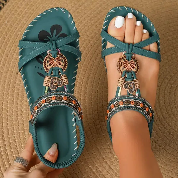 Slip-on Boho Flats för kvinnor