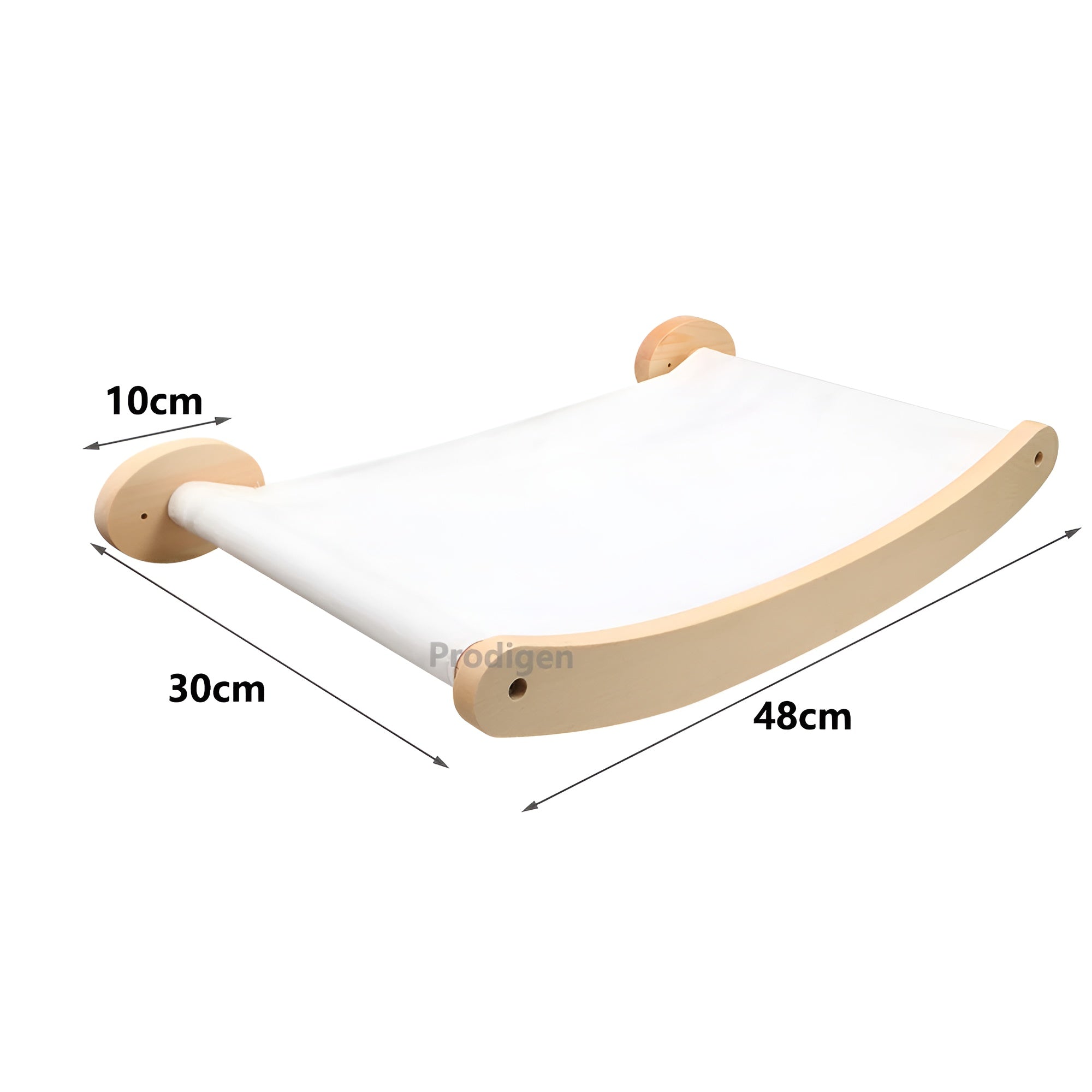 Väggmonterat klättersystem för katter - Interaktiv lek- och klöszon