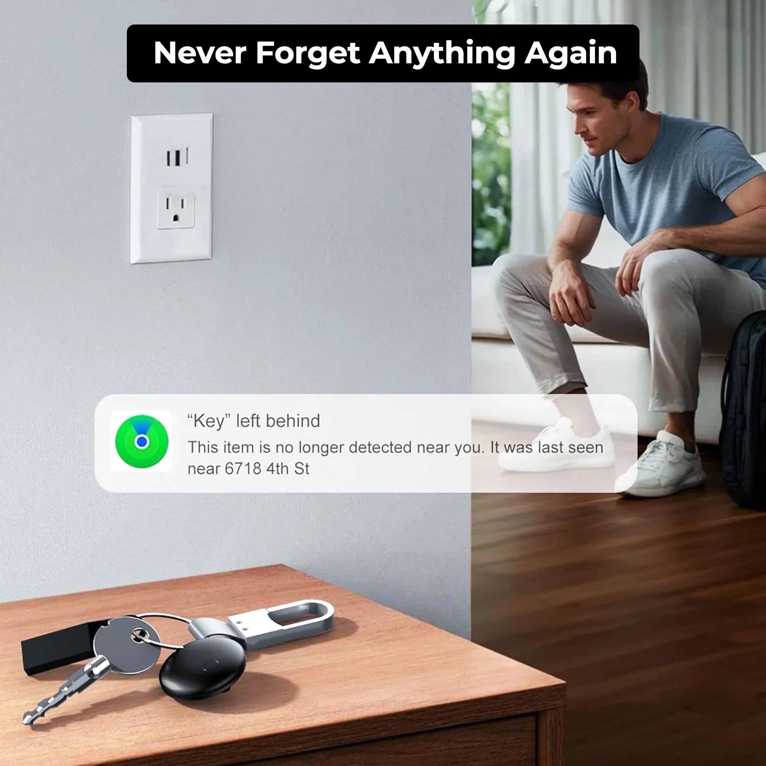 Bluetooth GPS-spårare – Smart lokalisering för nycklar, väskor och värdesaker