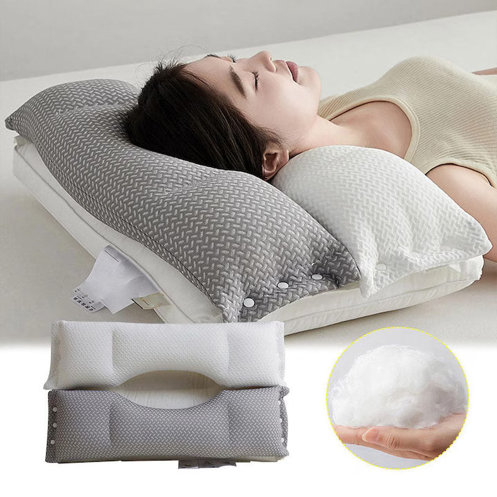 Contour Support Memory Foam Nackkudde – Ortopedisk nackkudde för djup sömnkomfort