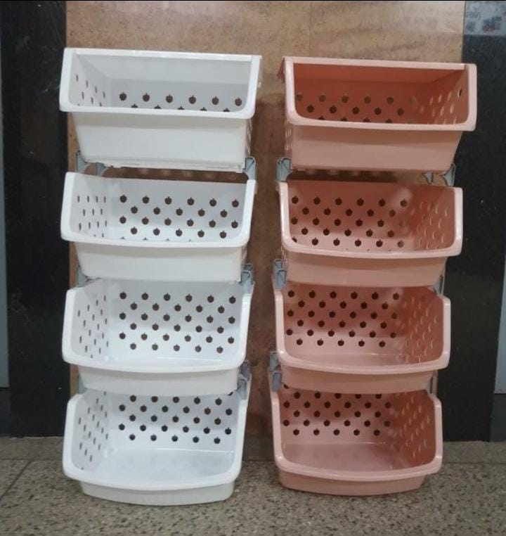 KitchenRack - Space-Saving Stackable Vegetable Organizer