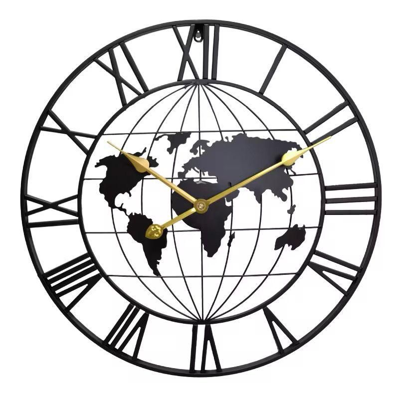 ChronoGlobe - Stor världskartklocka