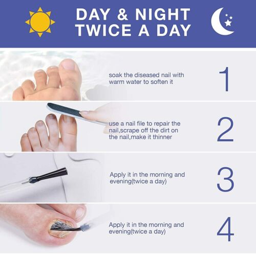 Avancerat svampdödande nagelserum – Snabb lindring av tånagel- och fingernagelinfektioner