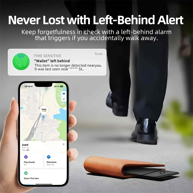 Ultratunt smart lokaliseringskort – Håll koll på plånböcker, väskor och viktiga saker
