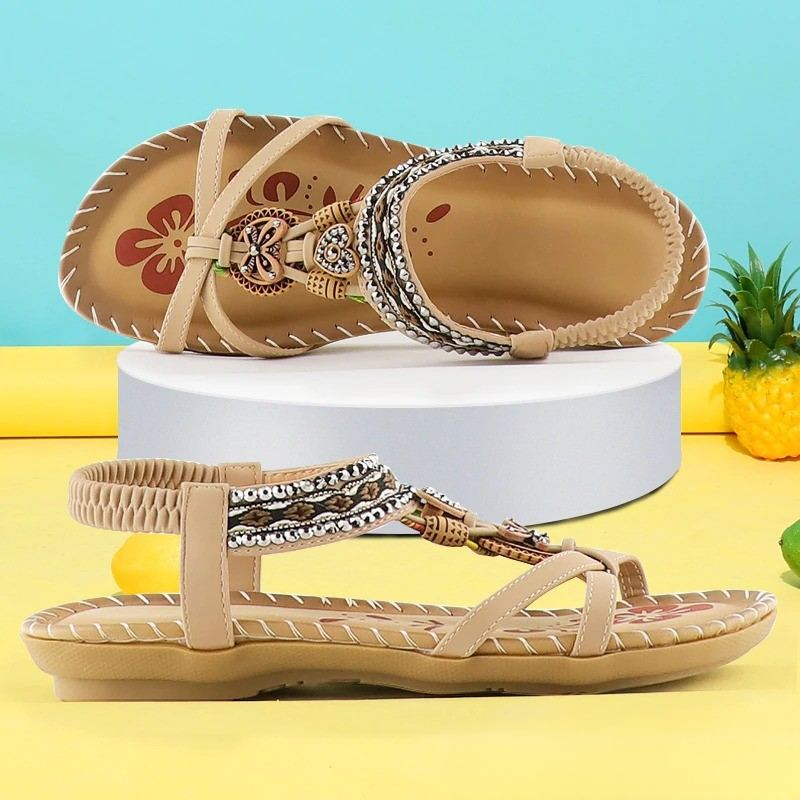 Slip-on Boho Flats för kvinnor