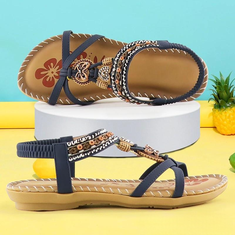 Slip-on Boho Flats för kvinnor