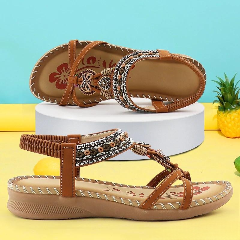 Slip-on Boho Flats för kvinnor