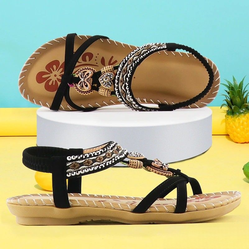 Slip-on Boho Flats för kvinnor