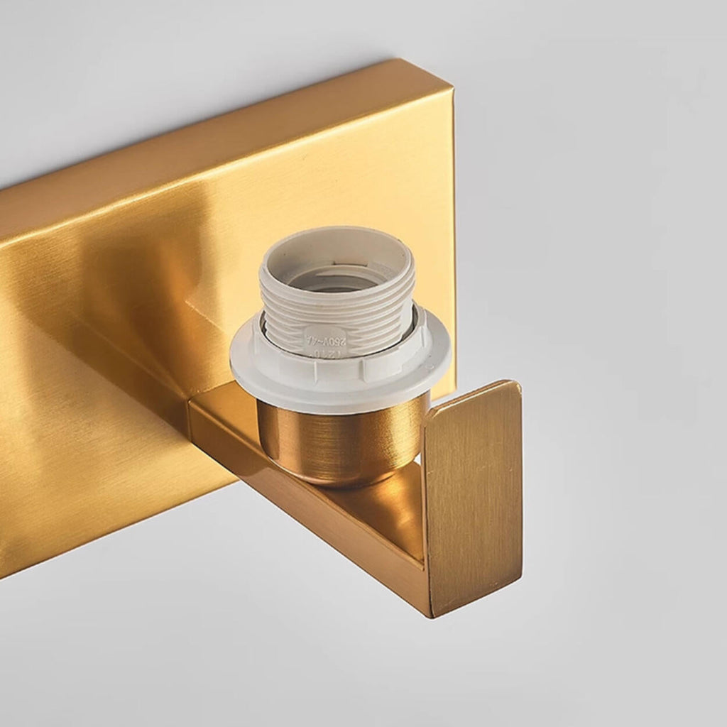 Modern vägglampa i tyg med skärm – Geometrisk design för sovrumsbelysning